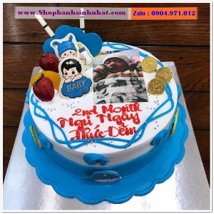 Bánh Sinh Nhật In Hình Ảnh - H225